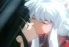 Inuyasha and KIKYO kissing?!!!!Now this is just wrong!