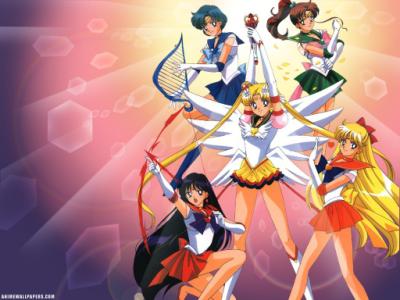 Sailor Scouts!Transform!!!!